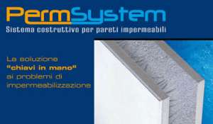 PERMSYSTEM®, Pareti Impermeabili a Doppia Lastra